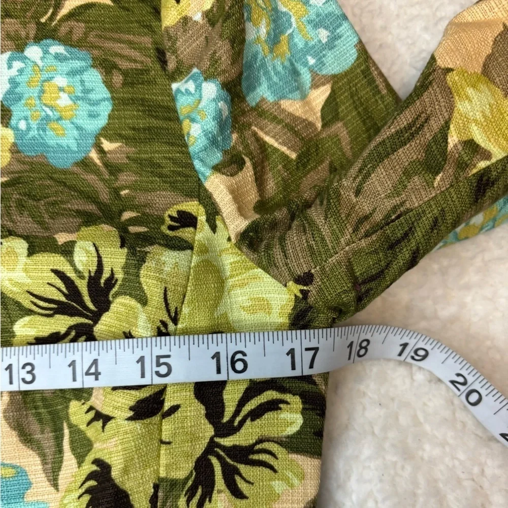 Ann Taylor Loft Women Petite Tropical Floral Print Blazer Jacket - Picture 7 of 11
